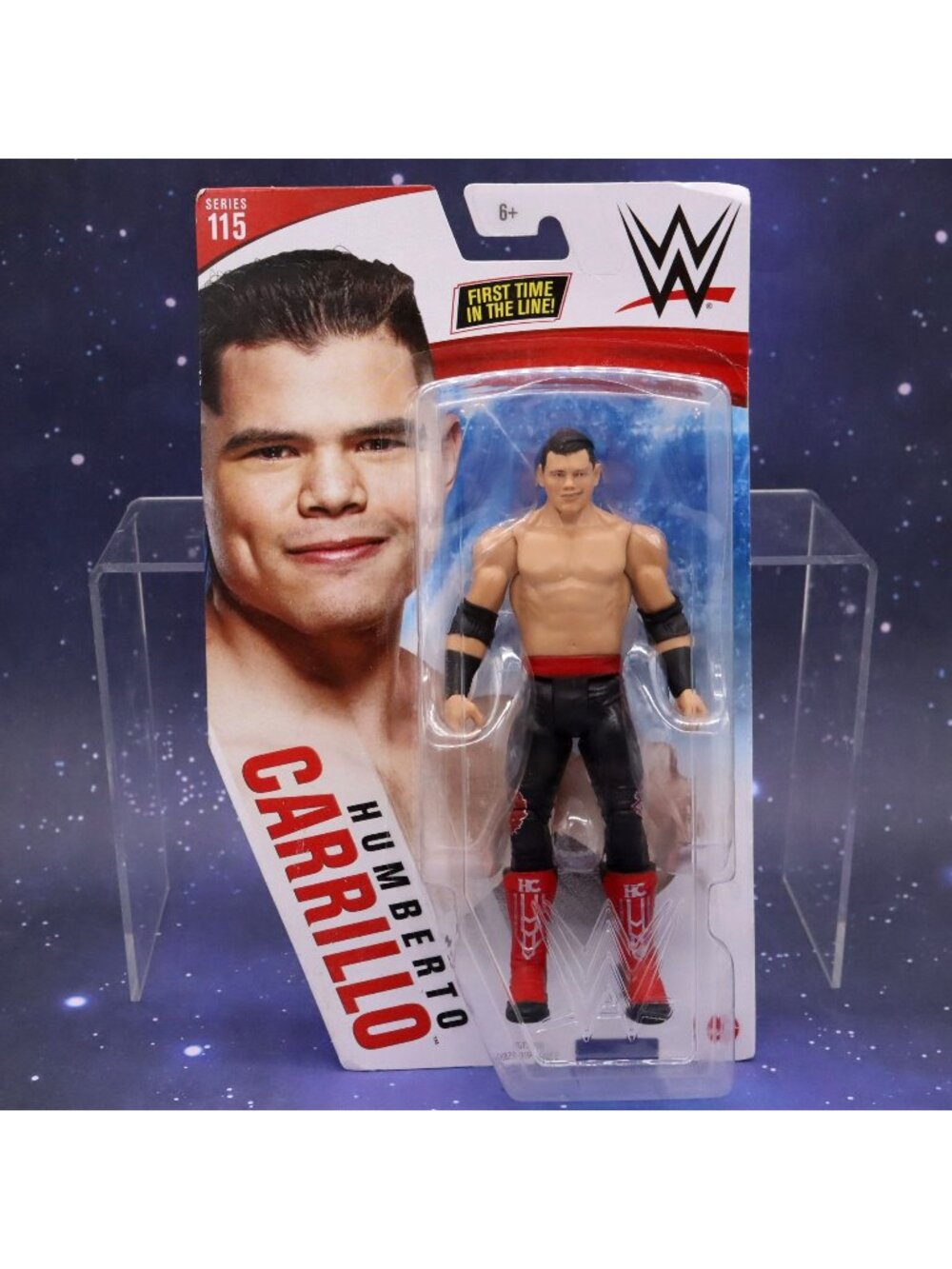WWE Series 115 Humberto Carrillo Action Figure Red & Black Outfit 6+ Years